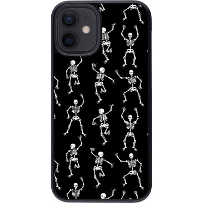 Coque iPhone 12 mini - Halloween 2024 dancing skeleton