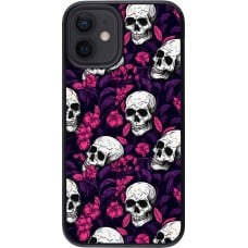 Coque iPhone 12 mini - Halloween 2024 romantic skulls