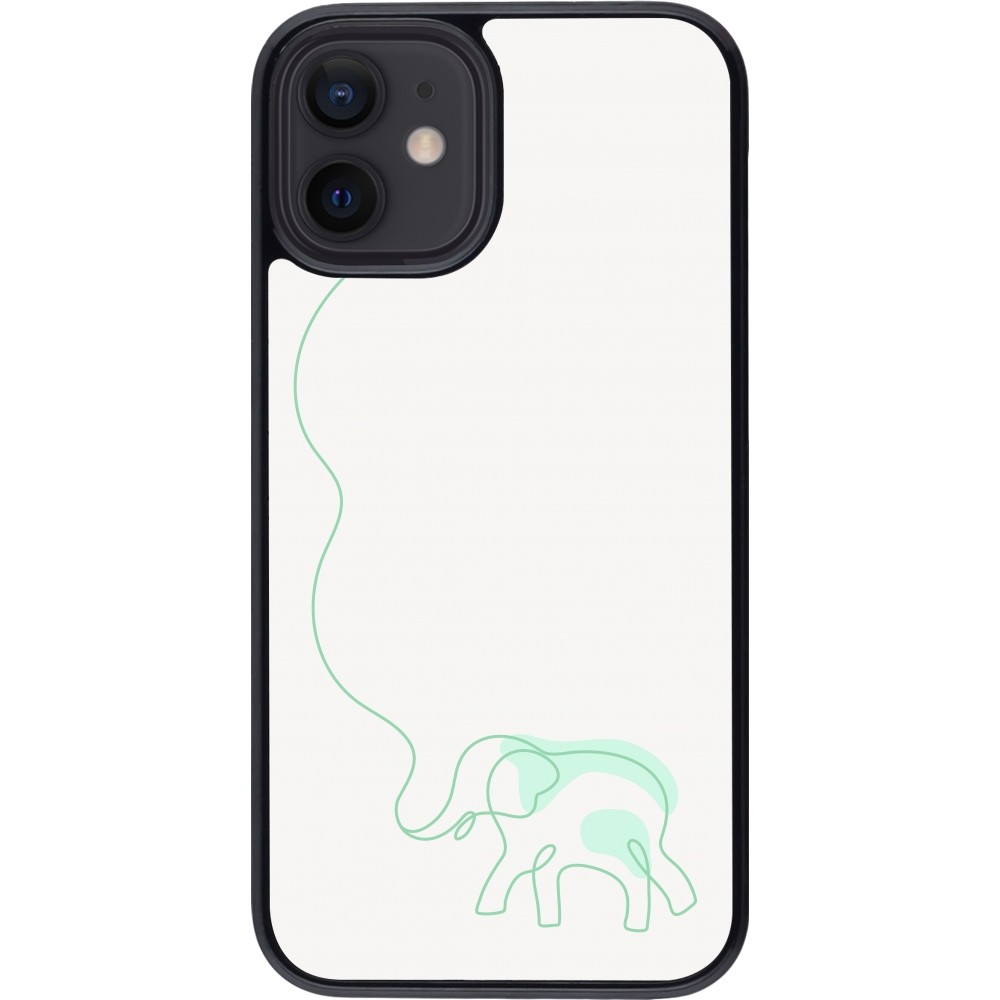 Coque iPhone 12 mini - Spring 23 baby elephant