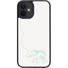 Coque iPhone 12 mini - Spring 23 baby elephant