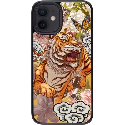 Coque iPhone 12 mini - Spring 23 japanese tiger