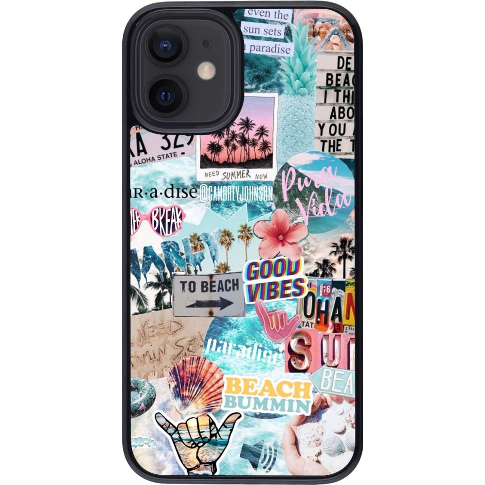 Coque iPhone 12 mini - Summer 20 collage