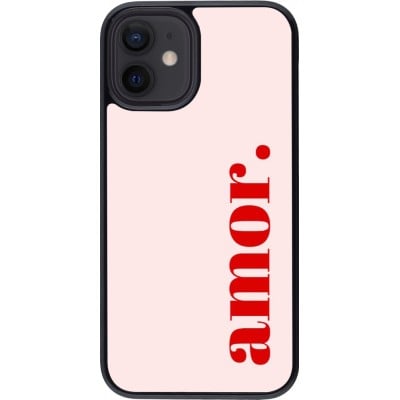 Coque iPhone 12 mini - Valentine 2024 amor