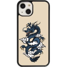 Coque iPhone 13 - Blue Dragon Tattoo