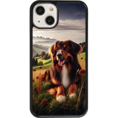 Coque iPhone 13 - Chien Campagne Suisse