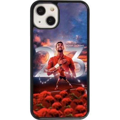 Coque iPhone 13 - Djokovic 23 Grand Slam