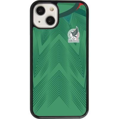 Coque iPhone 13 - Maillot de football Mexique 2022 personnalisable