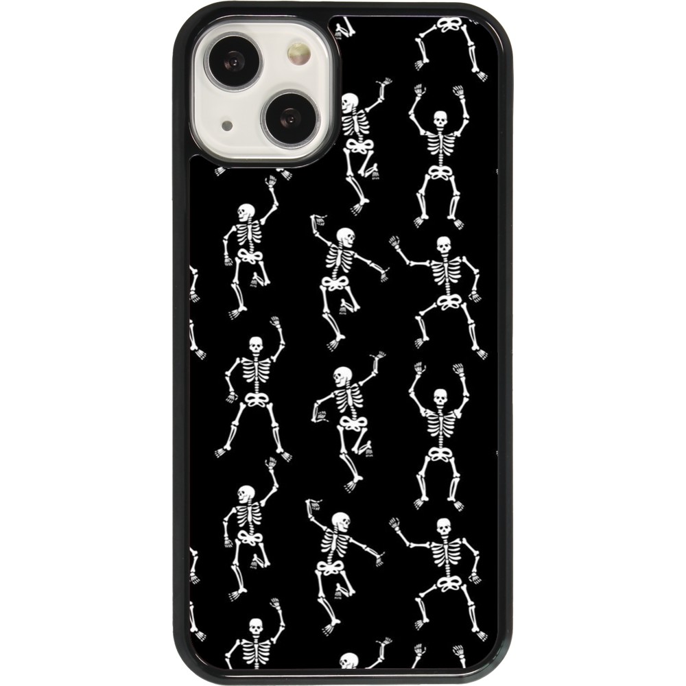 iPhone 13 Case Hülle - Halloween 2024 dancing skeleton