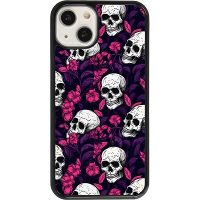 Coque iPhone 13 - Halloween 2024 romantic skulls