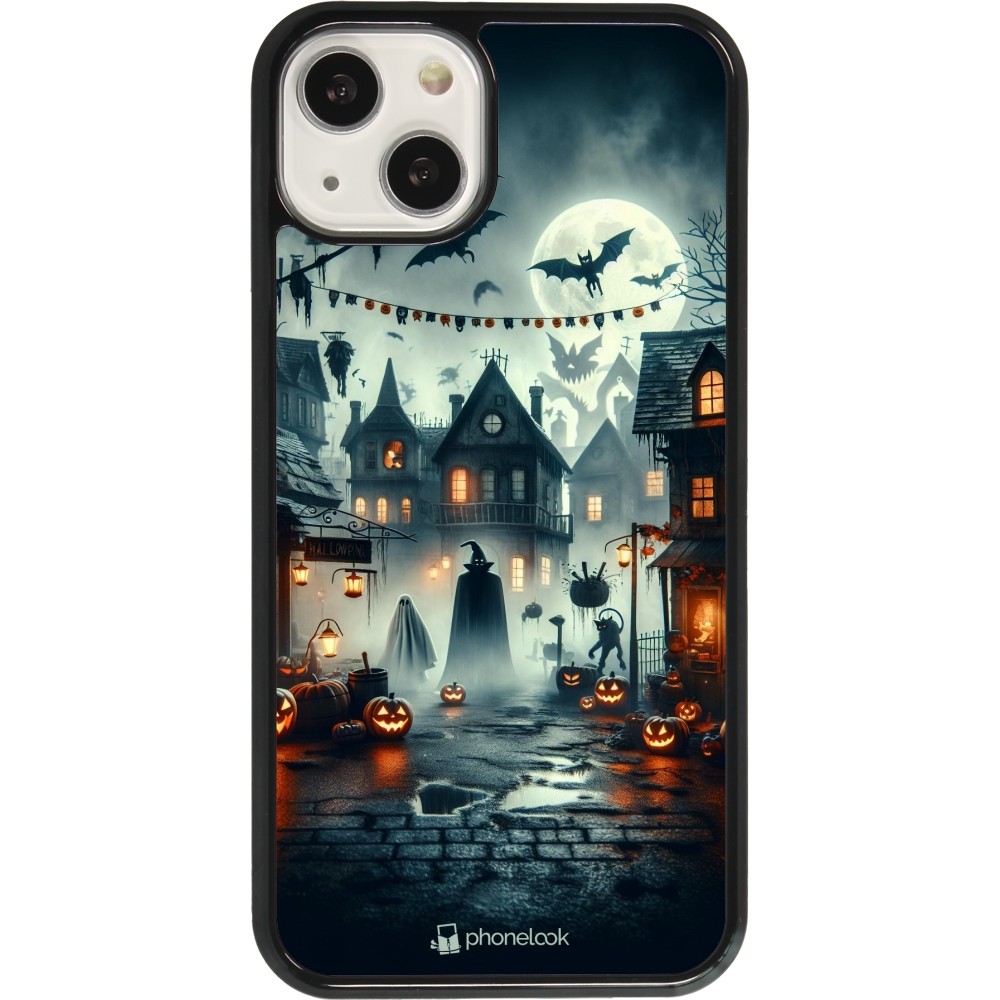 Coque iPhone 13 - Halloween Spookville