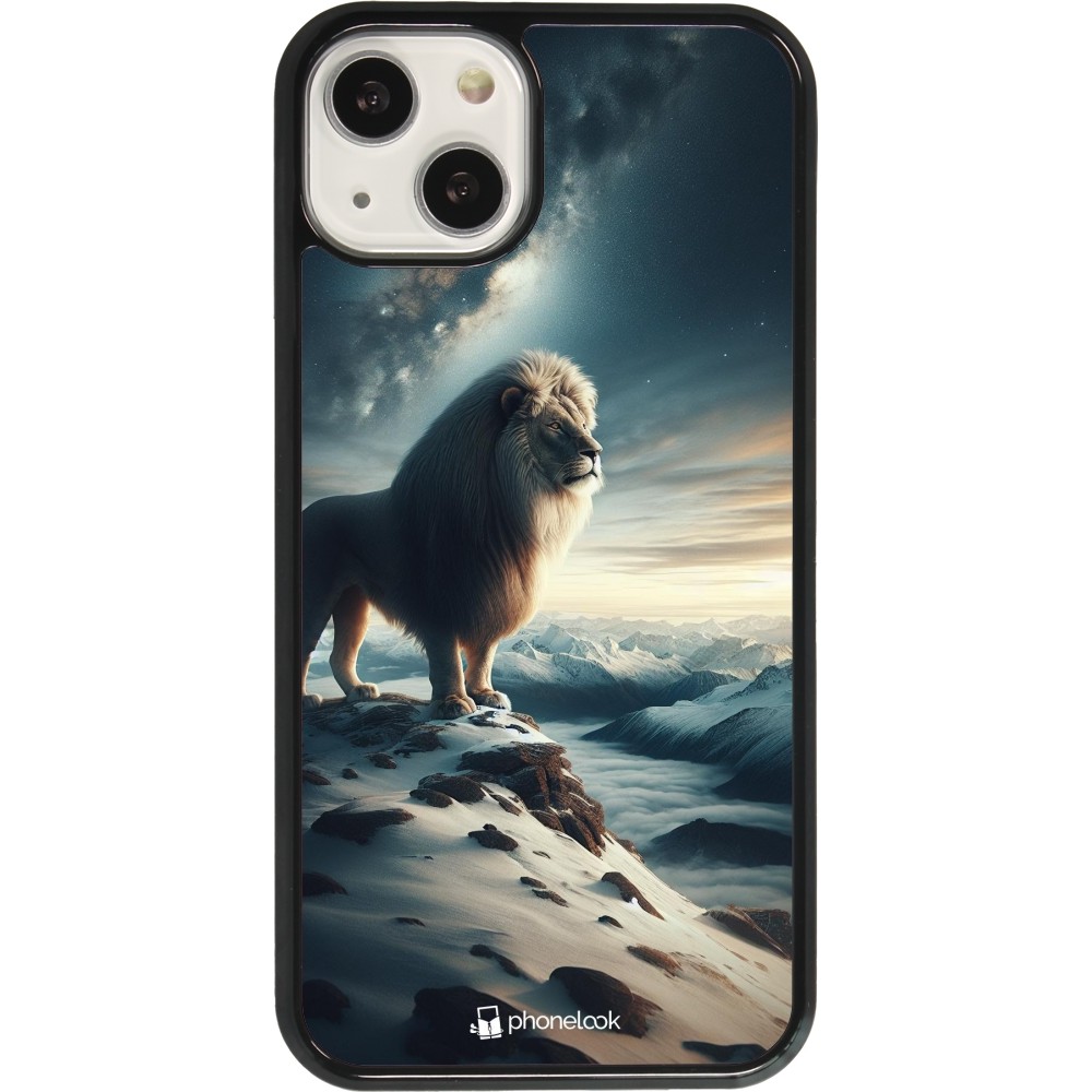 Coque iPhone 13 - Le lion blanc