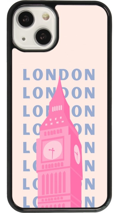 iPhone 13 Case Hülle - London Pink Print