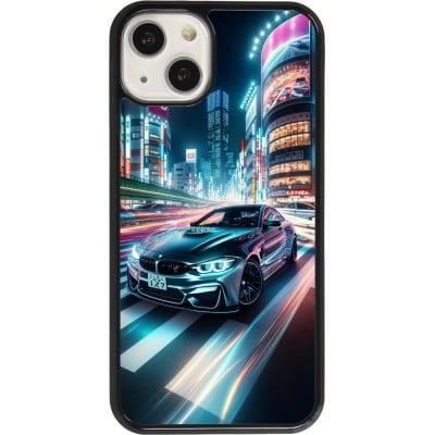 Coque iPhone 13 - BMW M4 Tokyo Night