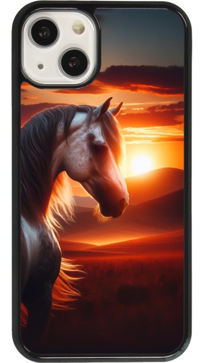 Coque iPhone 13 - Majestic Sunset Horse