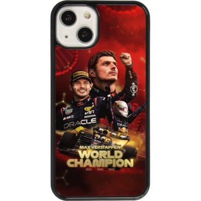 Coque iPhone 13 - Max Verstappen Champion 2023