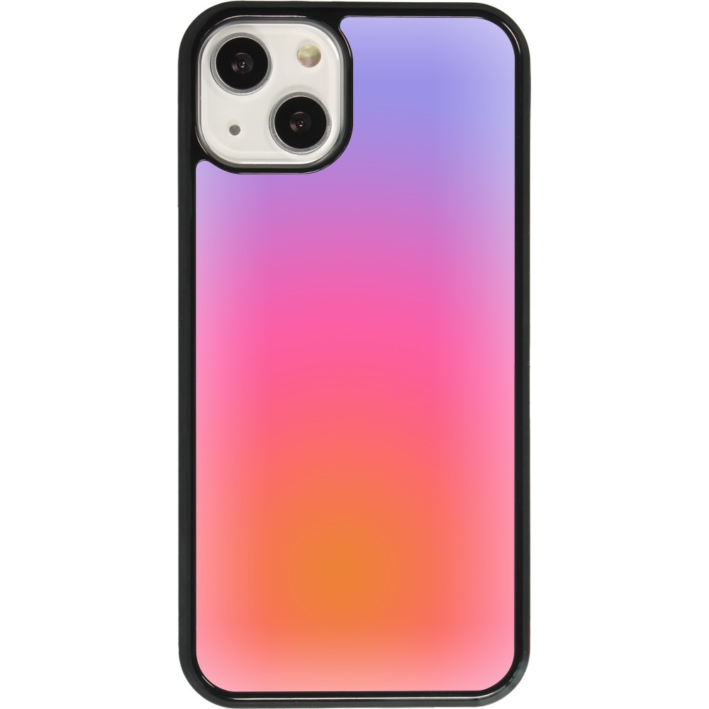 Coque iPhone 13 - Orange Pink Blue Gradient