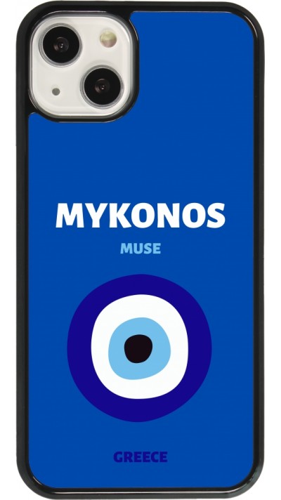 Coque iPhone 13 - Pop Summer Destination Mykonos