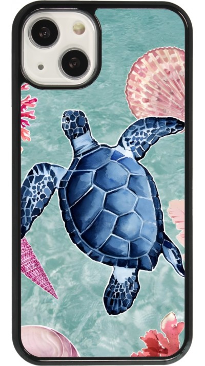 Coque iPhone 13 - Preppy Turtle