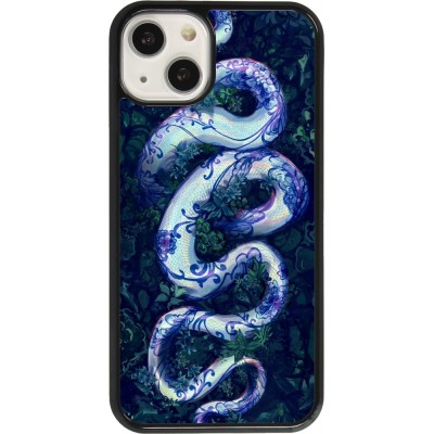 Coque iPhone 13 - Serpent Blue Anaconda