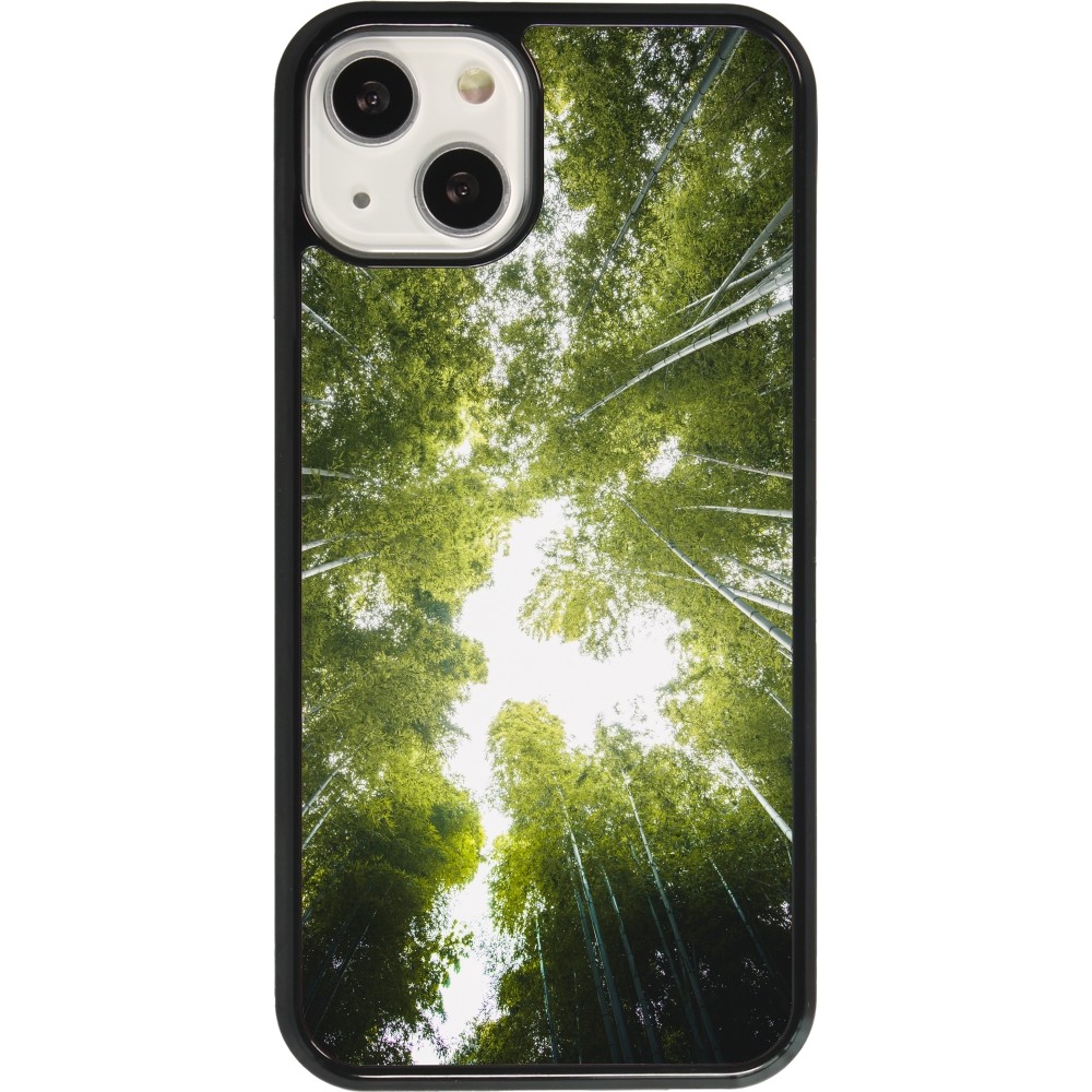 Coque iPhone 13 - Spring 23 forest blue sky