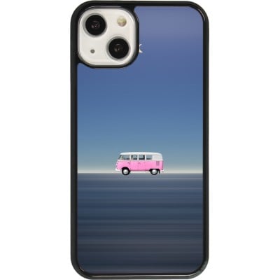 Coque iPhone 13 - Spring 23 pink bus