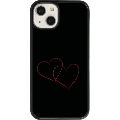 Coque iPhone 13 - Valentine 2023 attached heart