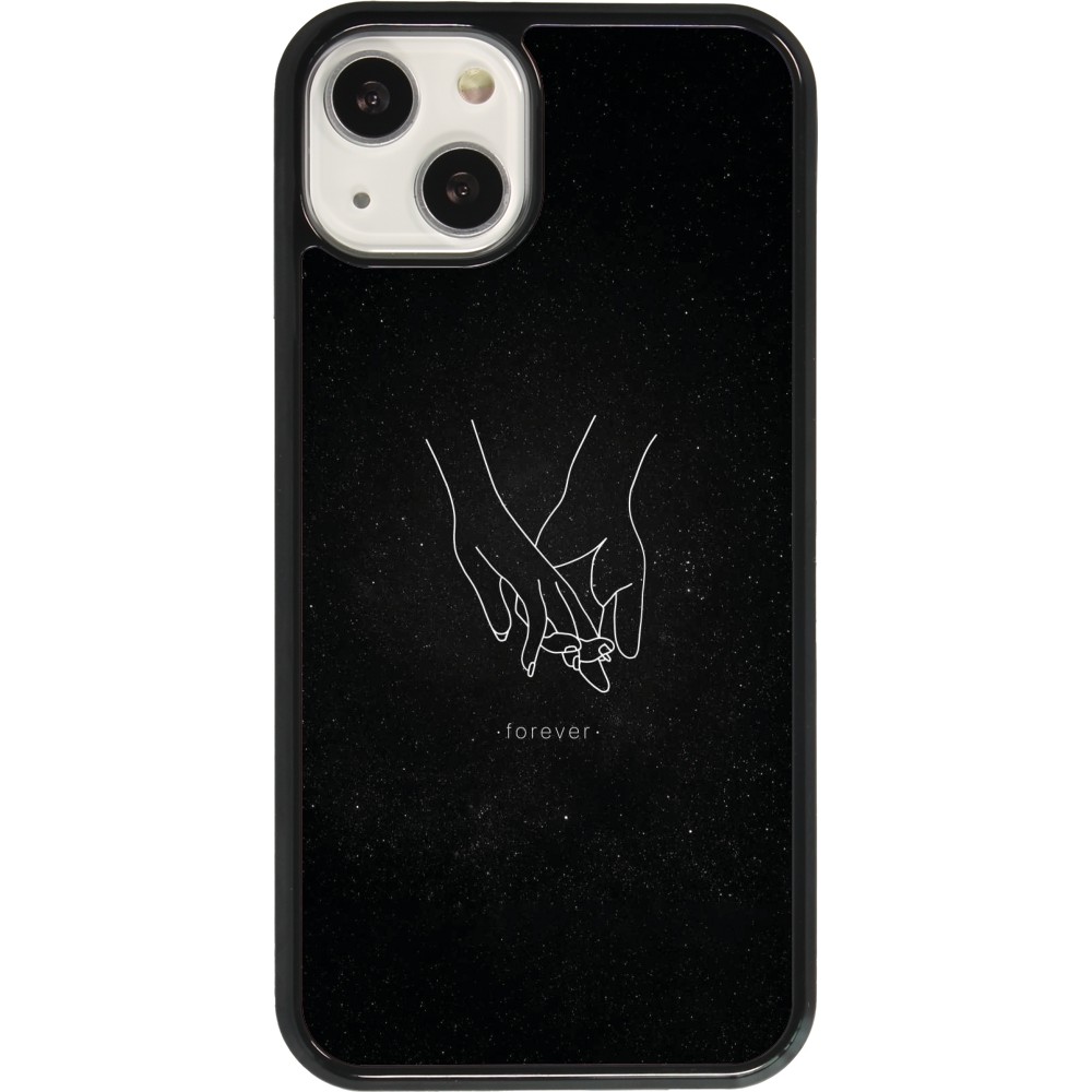 Coque iPhone 13 - Valentine 2023 hands forever