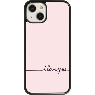 Coque iPhone 13 - Valentine 2023 i love you writing