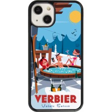 Coque iPhone 13 - Verbier Mountain Jacuzzi