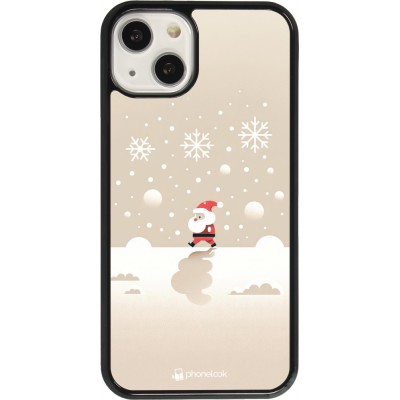 Coque iPhone 13 - Noël 2023 Minimalist Santa