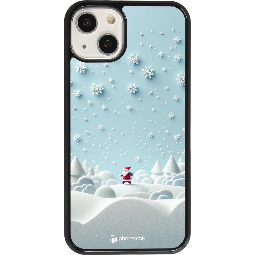 Coque iPhone 13 - Noël 2023 Petit Père Flocon