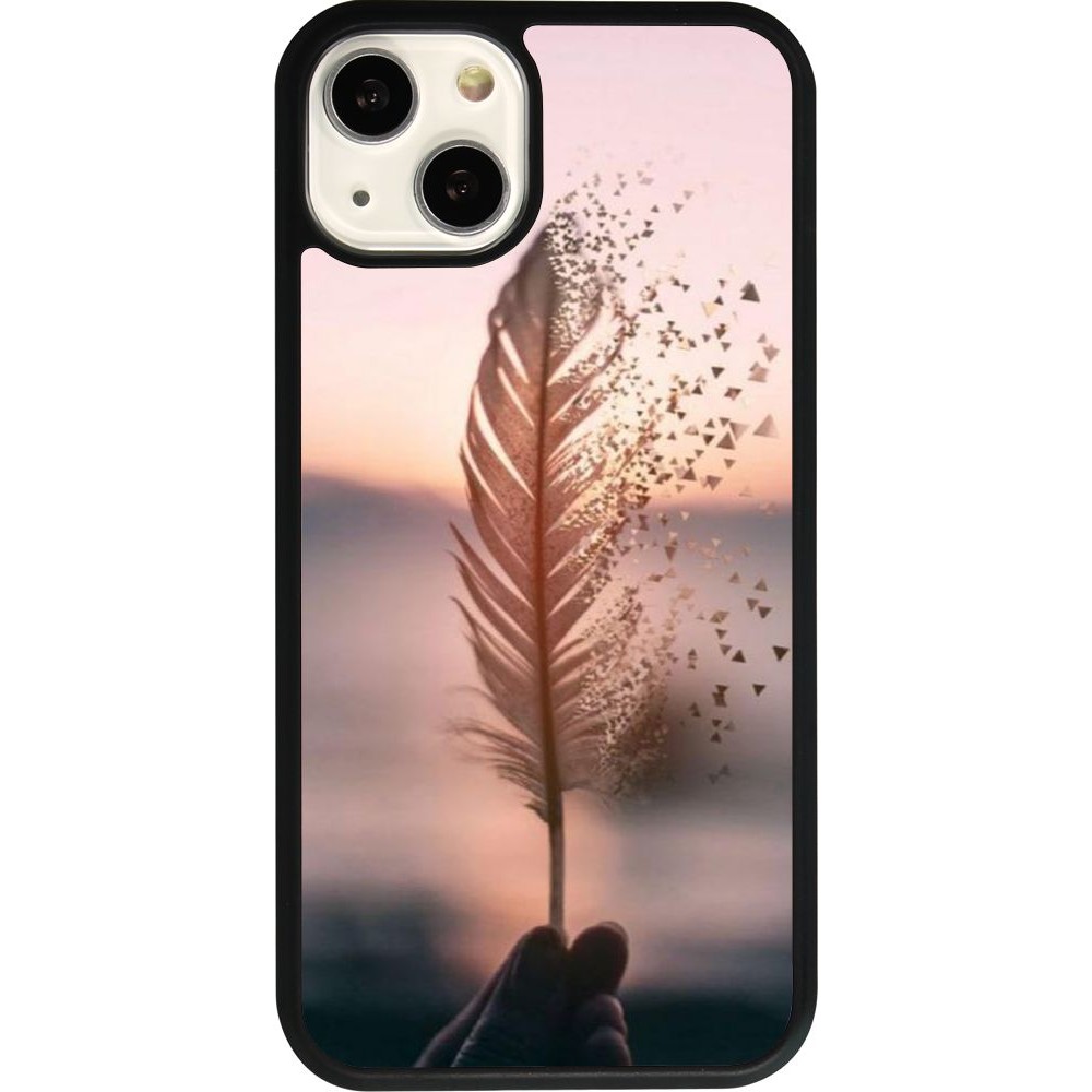 Coque iPhone 13 - Silicone rigide noir Hello September 11 19