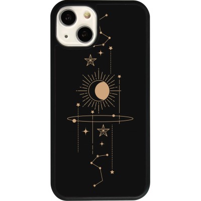 Coque iPhone 13 - Silicone rigide noir Spring 23 astro