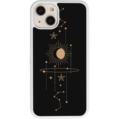 Coque iPhone 13 - Silicone rigide blanc Spring 23 astro