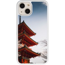 Coque iPhone 13 - Silicone rigide blanc Spring 23 Japan