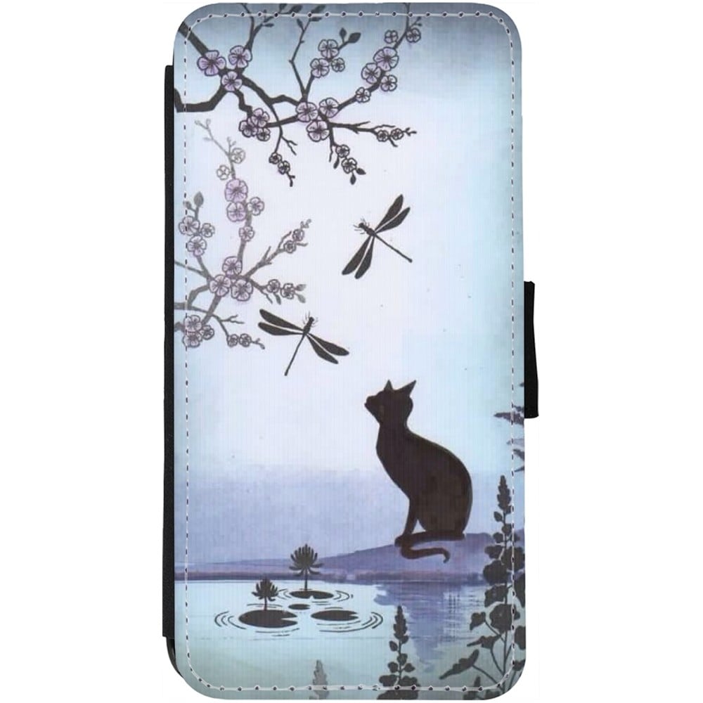 Coque iPhone 13 - Wallet noir Spring 19 12