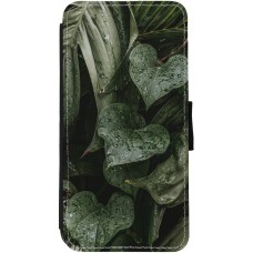 Coque iPhone 13 - Wallet noir Spring 23 fresh plants