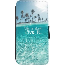 Coque iPhone 13 - Wallet noir Summer 18 24