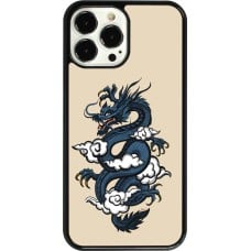 Coque iPhone 13 Pro Max - Blue Dragon Tattoo