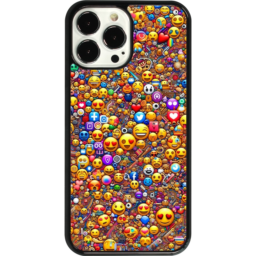 Coque iPhone 13 Pro Max - Emoji mixed