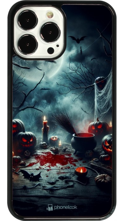 iPhone 13 Pro Max Case Hülle - Halloween 2024 Dunkler Mond