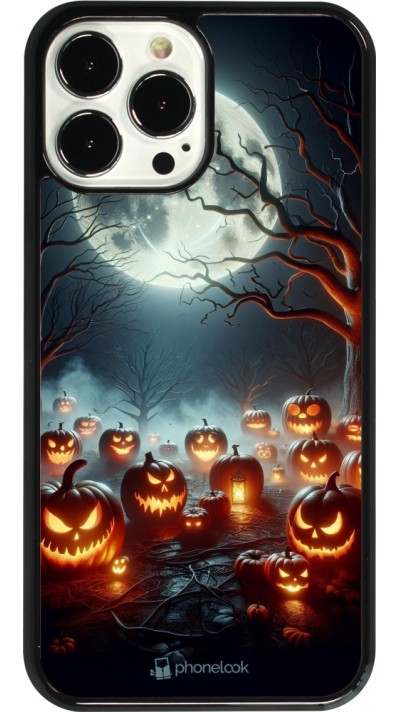 iPhone 13 Pro Max Case Hülle - Halloween 2024 Viele Kuerbisse