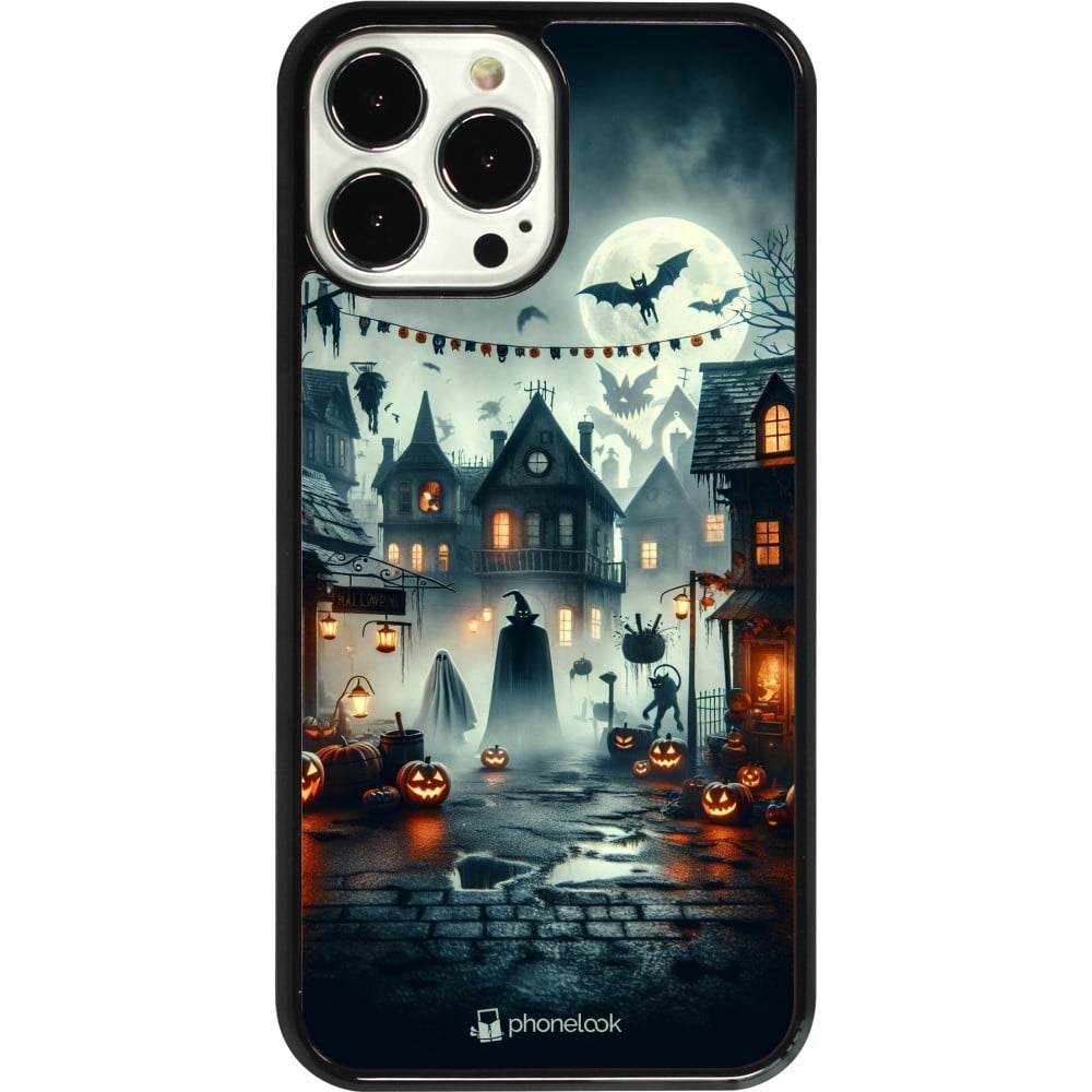 Coque iPhone 13 Pro Max - Halloween Spookville