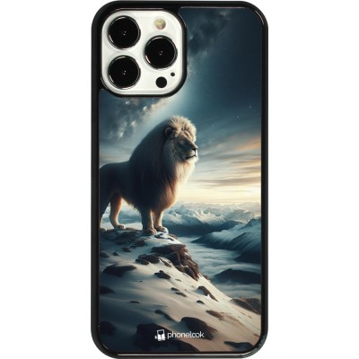 Coque iPhone 13 Pro Max - Le lion blanc