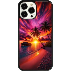 Coque iPhone 13 Pro Max - Maldives Dusk Bliss