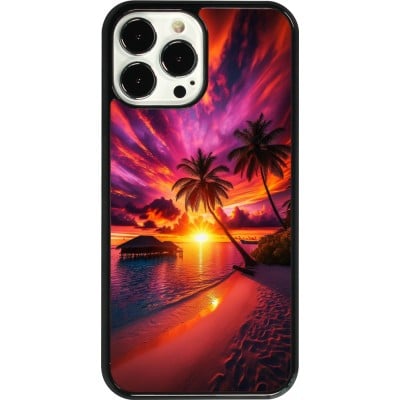 Coque iPhone 13 Pro Max - Maldives Dusk Bliss