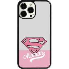 Coque iPhone 13 Pro Max - Mom 2024 Super hero maman