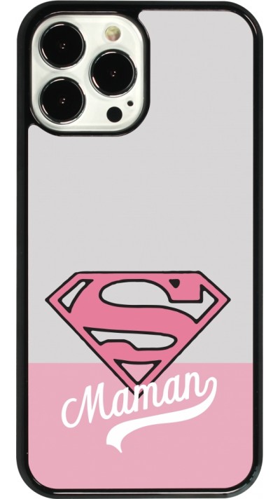 Coque iPhone 13 Pro Max - Mom 2024 Super hero maman