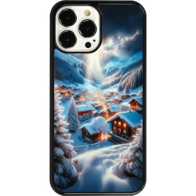 Coque iPhone 13 Pro Max - Mont Neige Lumière