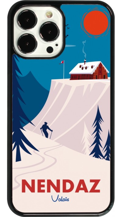 Coque iPhone 13 Pro Max - Nendaz Cabane Ski